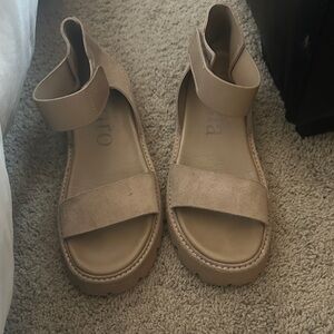 Pedro Garcia Tan Sandals for Women